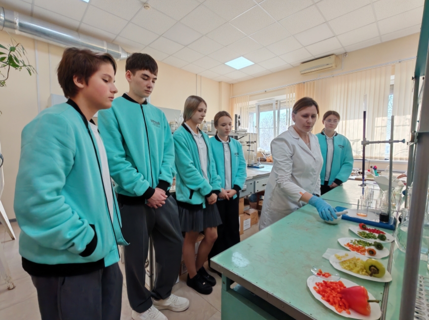Лицеисты в ФНЦ риса фото 4